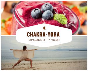 Chakra-Yoga Challenge 13.-17. august